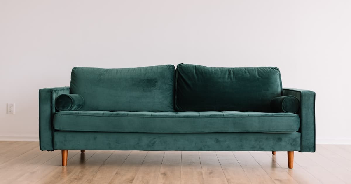 Moving a sofa through a doorway