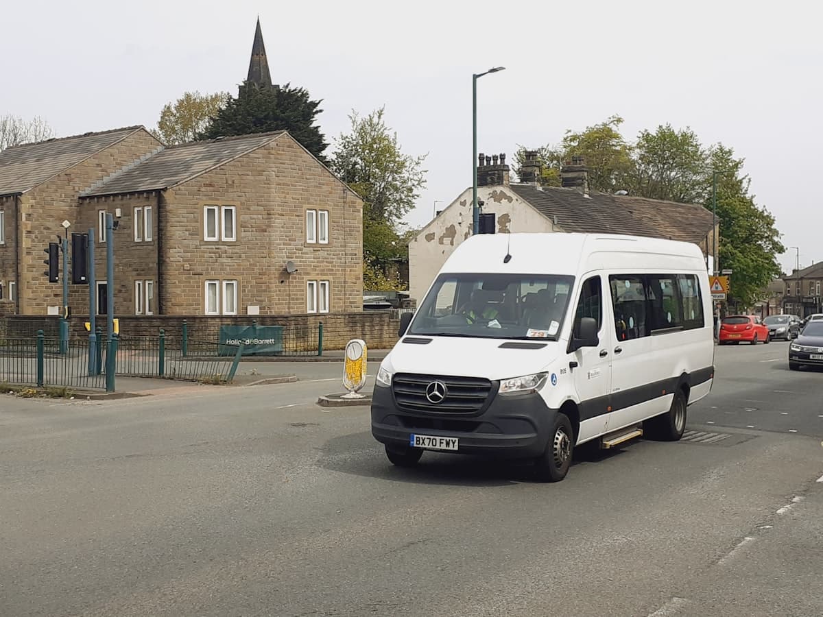 A YourVans Luton parked on a North East street, ready to load